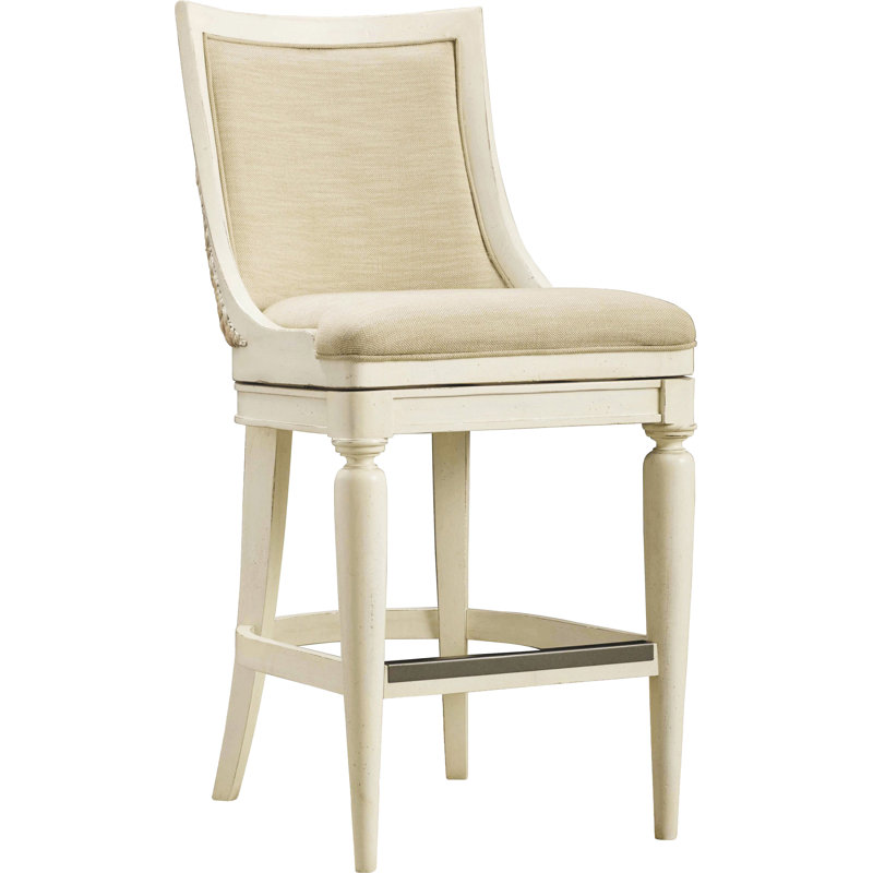 Hooker Furniture Sandcastle Swivel Bar & Counter Stool & Reviews Perigold